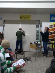  (Capacitación de sistema constructivo con placa Superboard)